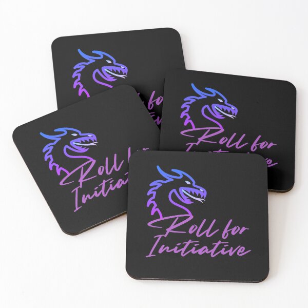 Item preview, Roll for Initiative (Blue-Purple) designed and sold by RockNRole.