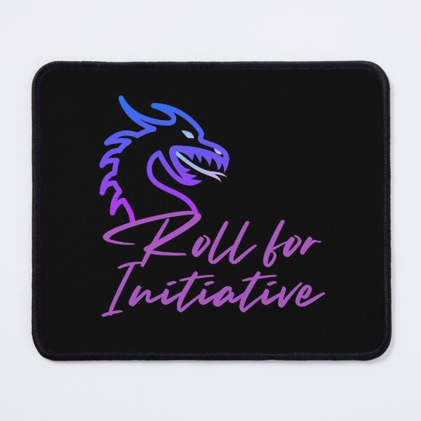Item preview, Roll for Initiative (Blue-Purple) designed and sold by RockNRole.