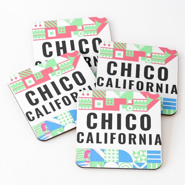Item preview, CHICO CALIFORNIA STICKER/ T-SHIRT LOGO DESIGN designed and sold by BestCoolStuff.