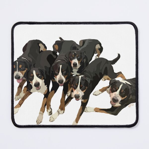 Item preview, Greater Swiss Mountain Dog designed and sold by kate owens designs.
