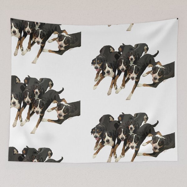 Item preview, Greater Swiss Mountain Dog designed and sold by kate owens designs.
