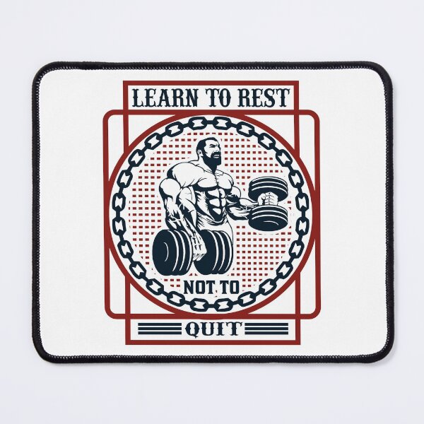 Item preview, Learn to rest, not to quit. designed and sold by BuddyBoots.