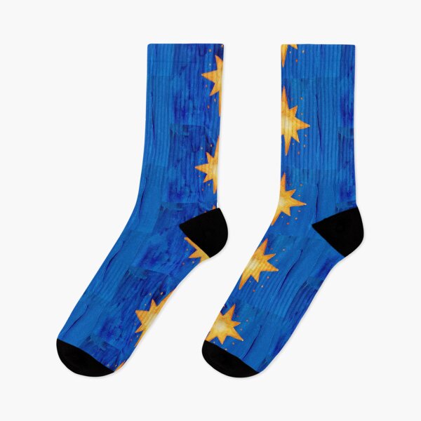Item preview, Liturgical Blue, with Bethlehem Star designed and sold by CheekyGrace.