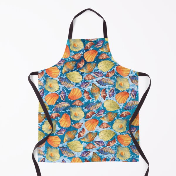 Item preview, seashells watercolor art designed and sold by cutecrazytshirt.