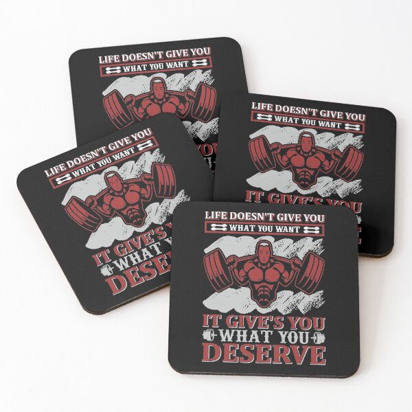 Item preview, Life doesn't give you what you want.It gives you what you deserve. designed and sold by BuddyBoots.