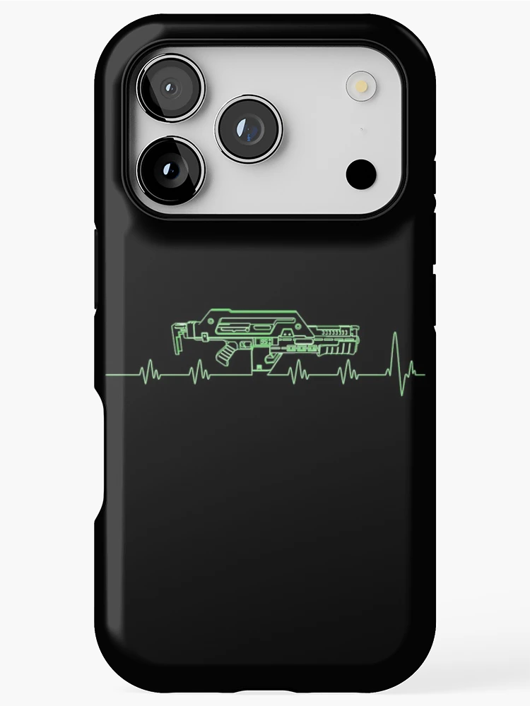 Thumbnail 1 of 4, iPhone Case, Pulse. Rifle. Green. designed and sold by CCCDesign.