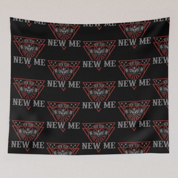 Item preview, New Year, New Me! New year's fitness resolutions designed and sold by BuddyBoots.