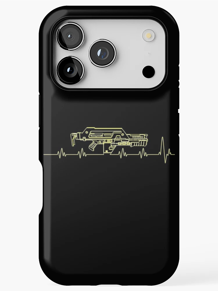 Thumbnail 1 of 4, iPhone Case, Pulse. Rifle. Yellow. designed and sold by CCCDesign.
