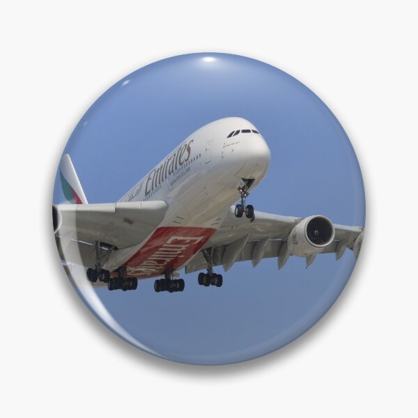 Item preview, Emirates A380 on Short Final designed and sold by Steve Stones.