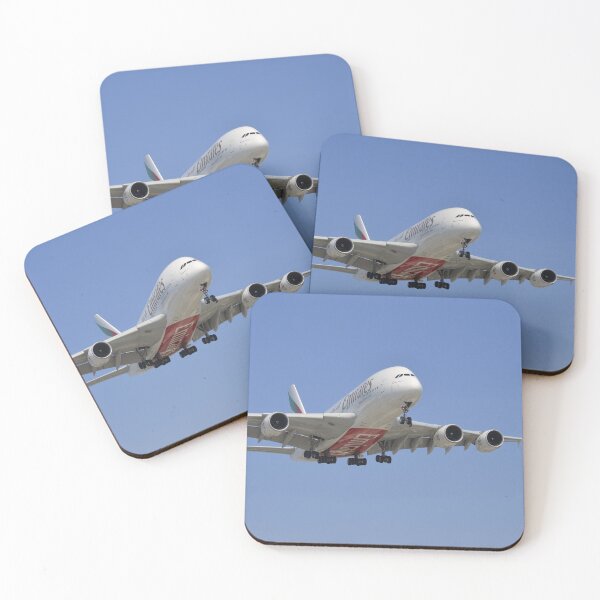 Item preview, Emirates A380 on Short Final designed and sold by Steve Stones.