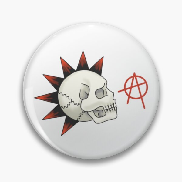 Item preview, Anarchy Skull designed and sold by ArtVomitbyRobin.