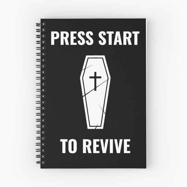 Item preview, Press Start to Revive designed and sold by MindBlownWill.