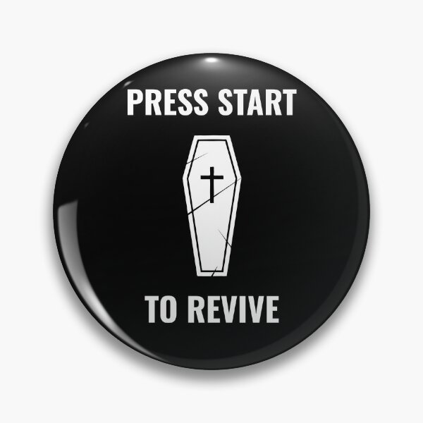 Item preview, Press Start to Revive designed and sold by MindBlownWill.
