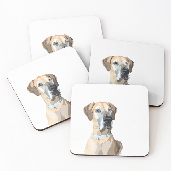 Item preview, One Eyed Great Dane designed and sold by kate owens designs.