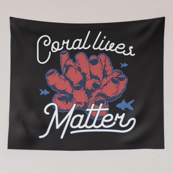 Item preview, Coral lives matters Premium T-Shirt designed and sold by Luckydoe1.