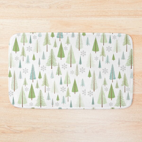 Item preview, Snow Falling Through Fir Tree Forest - Holiday Theme All Over Print designed and sold by legacyholistic.