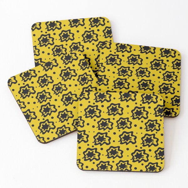 Item preview, Wild Yellow Abstract Pattern designed and sold by palaco210.