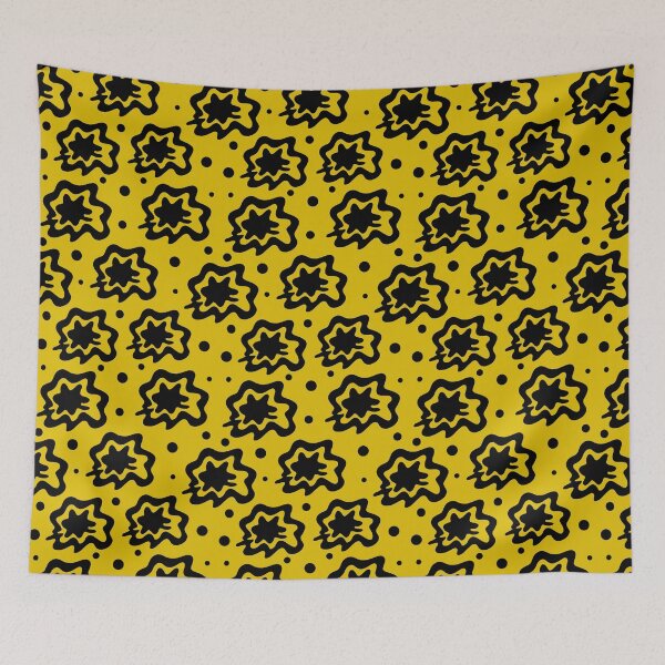 Item preview, Wild Yellow Abstract Pattern designed and sold by palaco210.