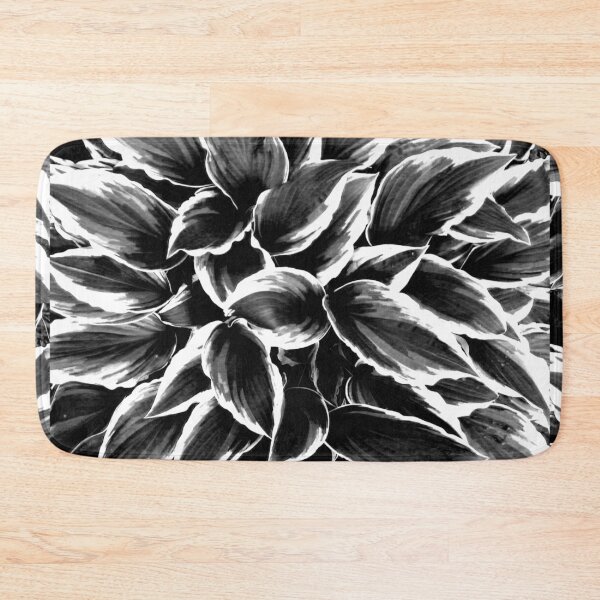 Item preview, Glorious Hosta Plant Black and White designed and sold by JariHawk.