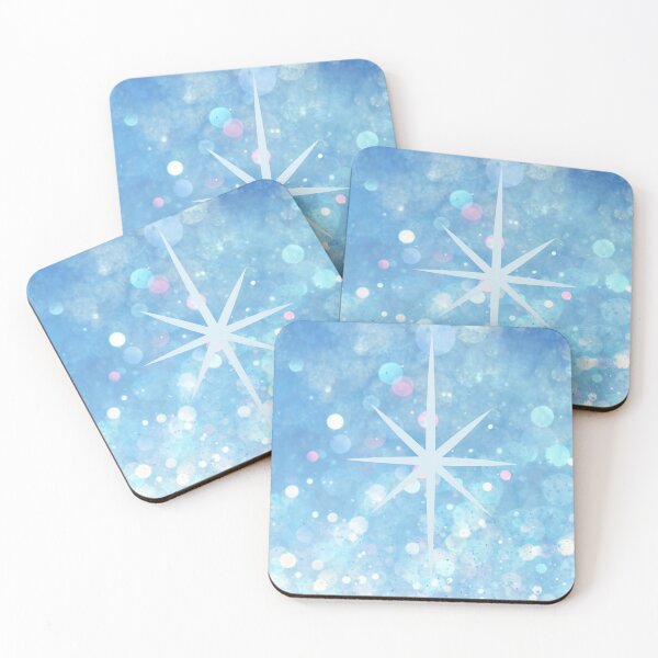Item preview, Light Liturgical Blue Sparkle with Nativity Star designed and sold by CheekyGrace.