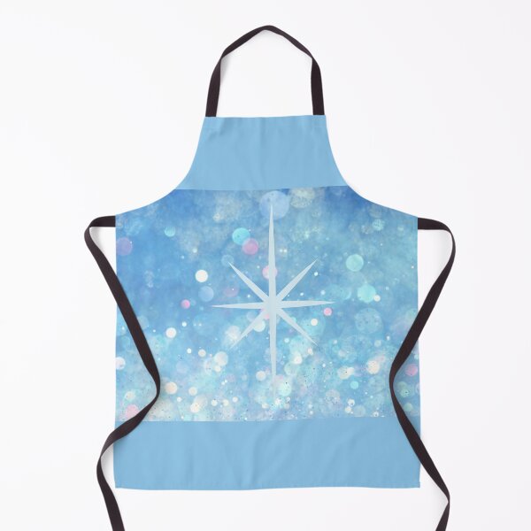 Item preview, Light Liturgical Blue Sparkle with Nativity Star designed and sold by CheekyGrace.