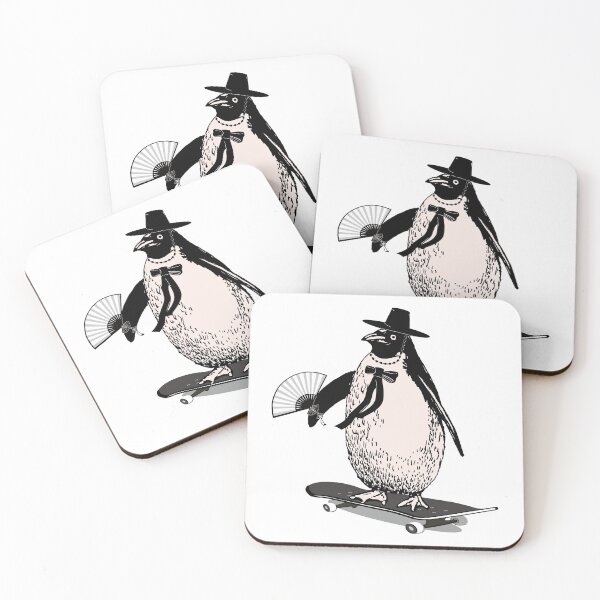 Item preview, Sunbi Penguin #2 Skateboard designed and sold by HONGSOOLSHOP.