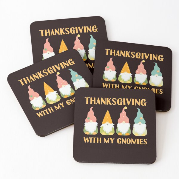 Item preview, Thanksgiving With My Gnomies Funny Gnome Pun Friendsgiving  designed and sold by gkao.