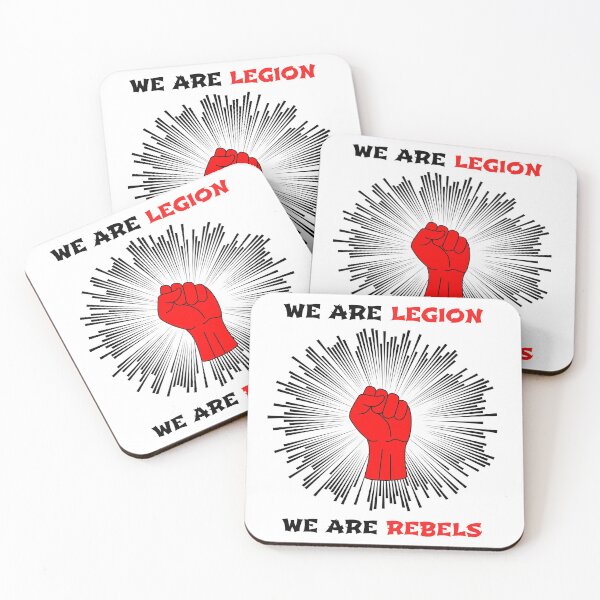 Item preview, We Are Legion We Are Rebels designed and sold by Chrisblazestore.