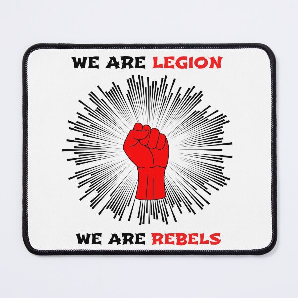 Item preview, We Are Legion We Are Rebels designed and sold by Chrisblazestore.