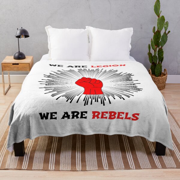 Item preview, We Are Legion We Are Rebels designed and sold by Chrisblazestore.