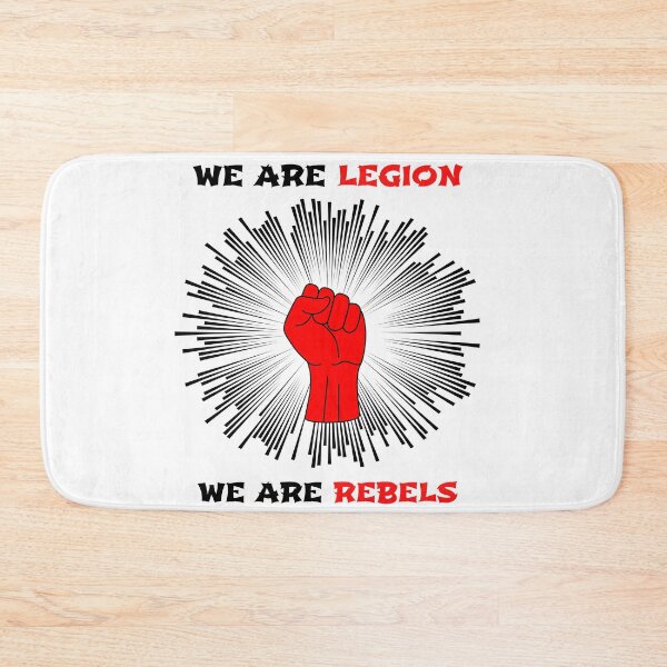 Item preview, We Are Legion We Are Rebels designed and sold by Chrisblazestore.