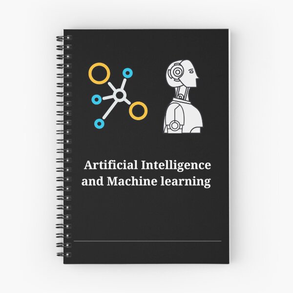 Item preview, Artificial Intelligence and Machine Learning logo designed and sold by UpcomingTech.