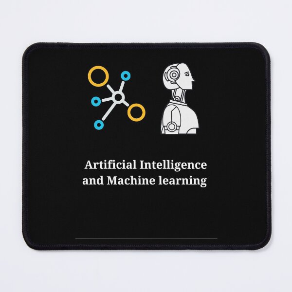 Item preview, Artificial Intelligence and Machine Learning logo designed and sold by UpcomingTech.