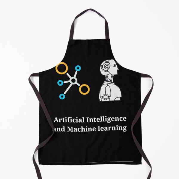 Item preview, Artificial Intelligence and Machine Learning logo designed and sold by UpcomingTech.