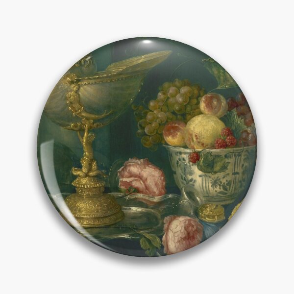 Item preview, Banquet Still Life with Nautilus Cup by Abraham van Beyeren, Dutch, 1650 designed and sold by Shapes-Mania.