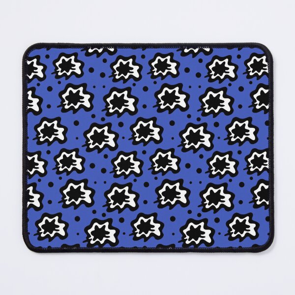 Item preview, Wild Blue White Abstract Pattern designed and sold by palaco210.