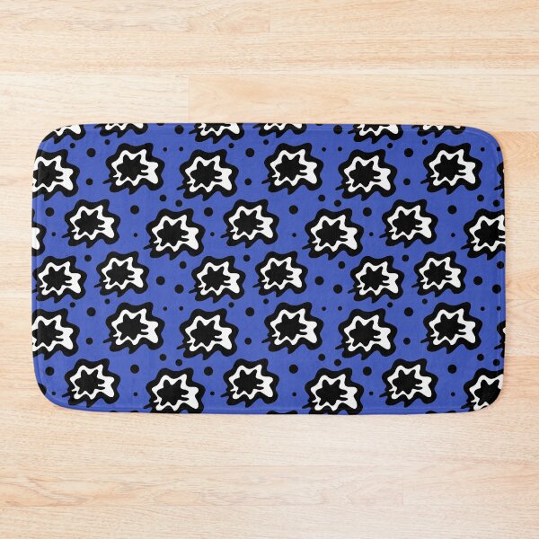 Item preview, Wild Blue White Abstract Pattern designed and sold by palaco210.