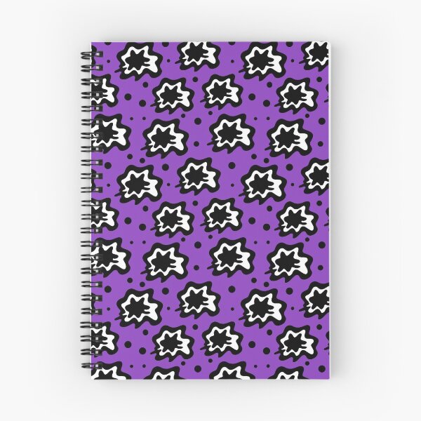 Item preview, Wild Purple White Abstract Pattern designed and sold by palaco210.