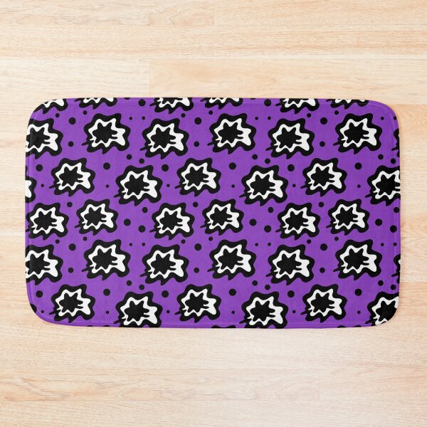 Item preview, Wild Purple White Abstract Pattern designed and sold by palaco210.