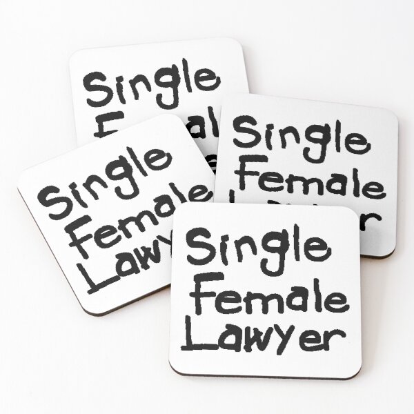 Item preview, Single Female Lawyer designed and sold by The Cosmic Turtle.
