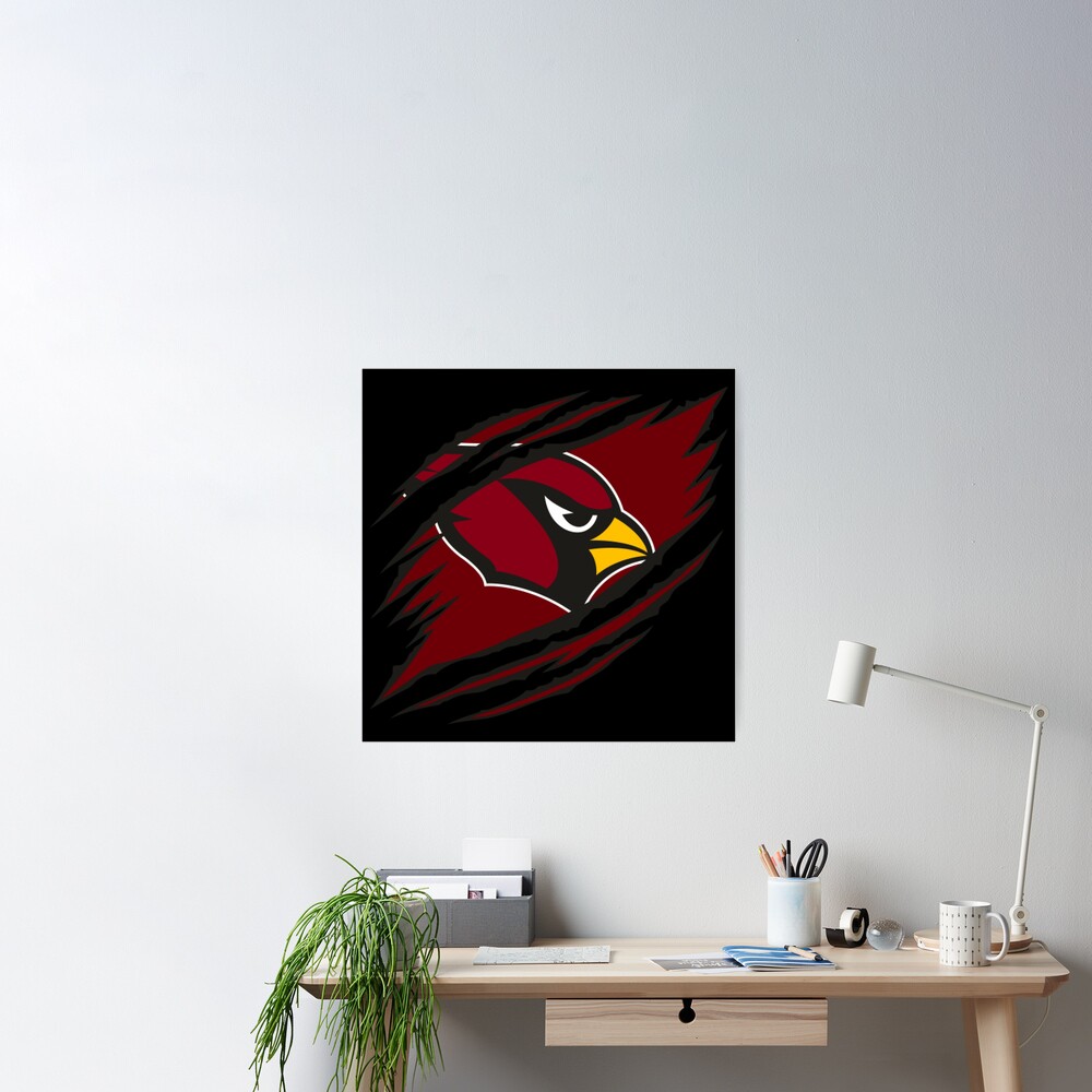 Ripped Cardinals Poster for Sale by Ashley Polkabla