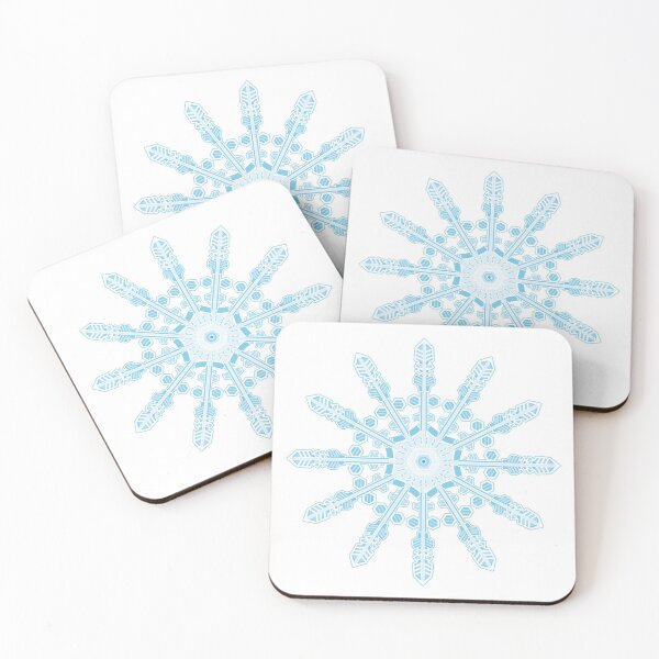 Item preview, Winter Snowflake 12 Stars Arrows Feather  designed and sold by Moyanana.