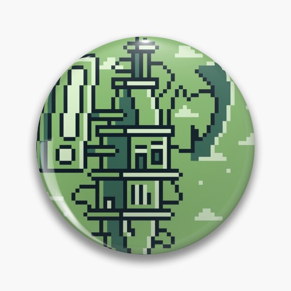 Item preview, Pixel Art Airship designed and sold by inktoaster.