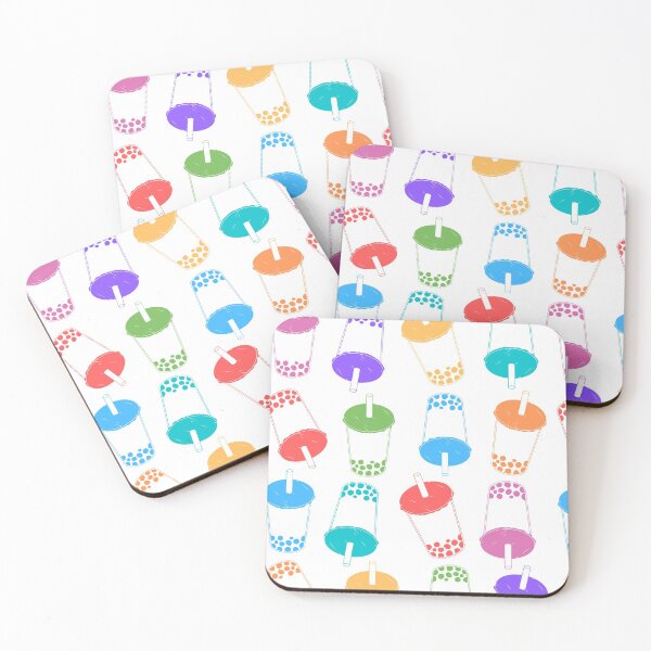 Item preview, Bubble Tea Multi on White designed and sold by bom-iseul.