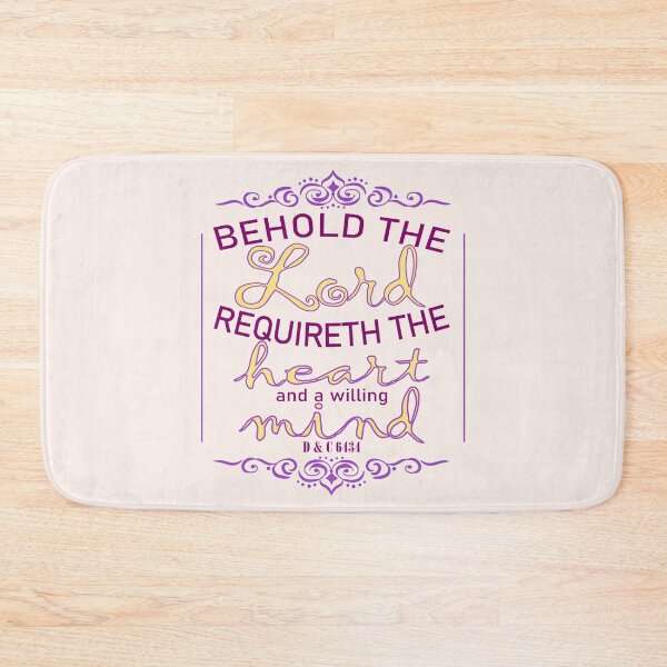 Item preview, Heart and a willing mind designed and sold by Restored Gospel Boutique .