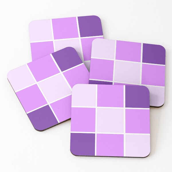 Item preview, Abstract Geometrical Purple Lavender Squares Pattern designed and sold by silviaol.