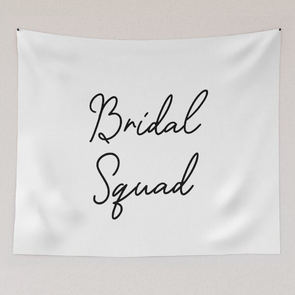 Item preview, Bridal Squad (black) designed and sold by Allyoudois.