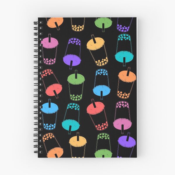 Item preview, Bubble Tea Multi on Black designed and sold by bom-iseul.