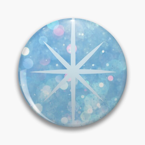 Item preview, Light Liturgical Blue Sparkle with Nativity Star designed and sold by CheekyGrace.