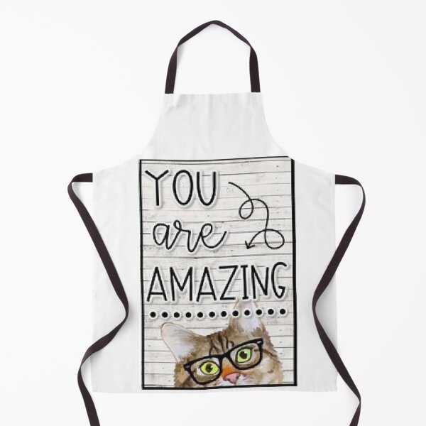 Item preview, You Are Amazing, Hipster Cat In Glasses.Fun Gifts, Apparel and Home Decor. designed and sold by lduke47.